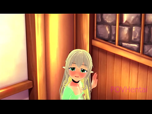 ❤️ (Pakute) Ọmọbinrin Elvish ṣe iranlọwọ fun ọ lati wẹ oju rẹ. ️  Ibalopo ❤