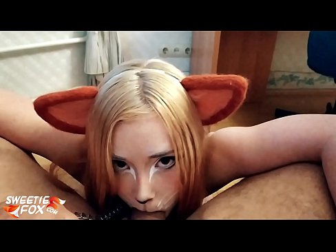 ❤️ Kitsune gbe dick ati pẹlu ni ẹnu rẹ ️  Ibalopo ❤